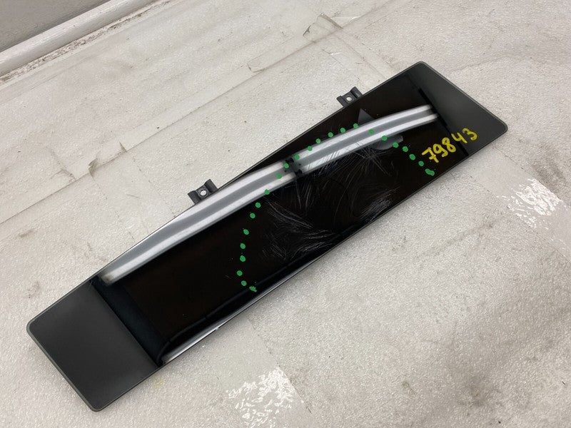 104135700C 2016-2020 Tesla Model X MX Rear Driver Side Exterior Door Glass Pillar Left OEM