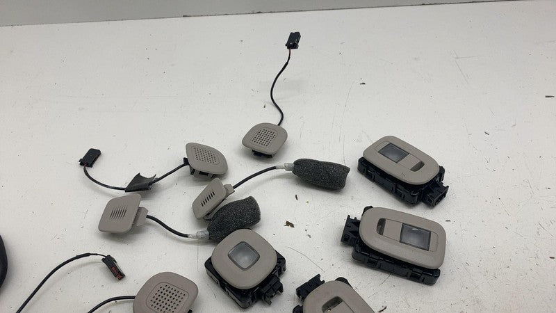 ⭕17-24 Chrysler Pacifica SET of Roof Dome Light + Noise Reduction Mic