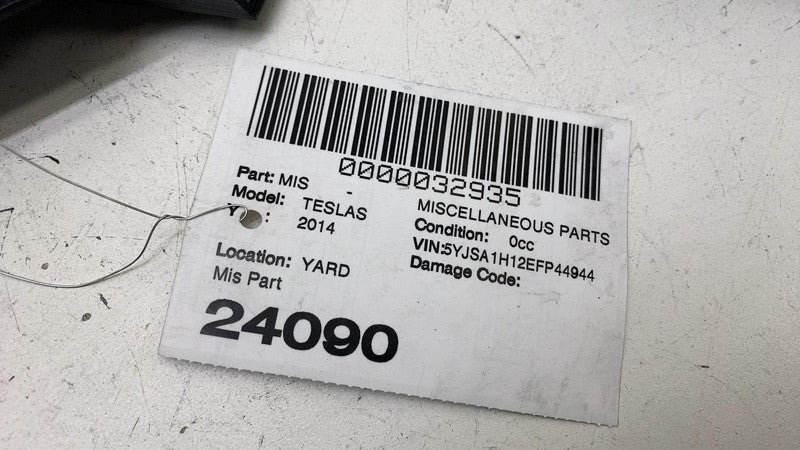 100783400C ⭕ 12-15 Tesla Model S Dash A/C Air Vent Outlet Dashboard Trim Panel 1007834-00-C