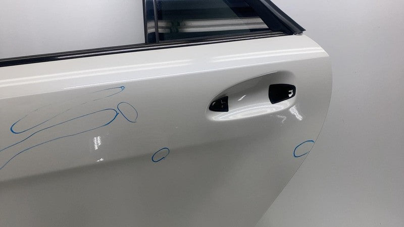 16-19 Mercedes-Benz GLE350 Rear Left Door Shell Panel w/ QTR Glass White - 799