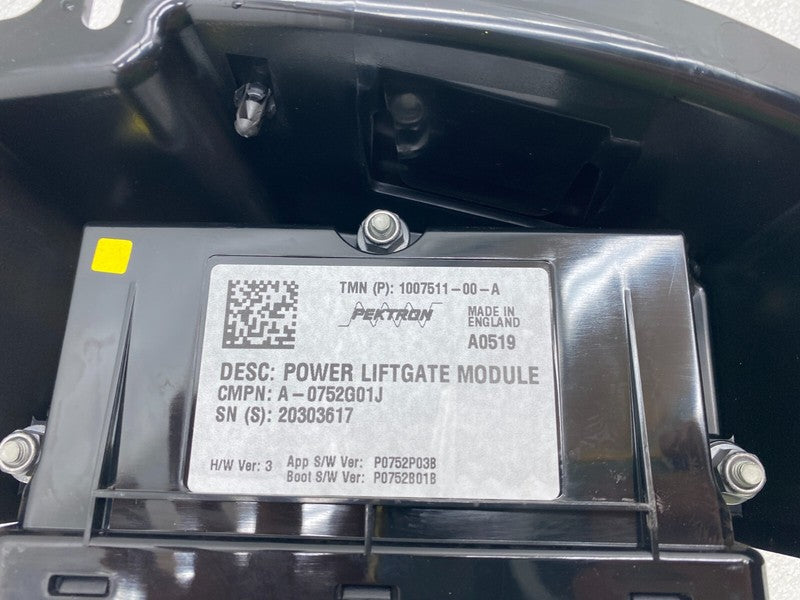 100751100A ⭕ 12-20 Model S Park Brake & Assist + Power Liftgate Control Module 1007618-00-J