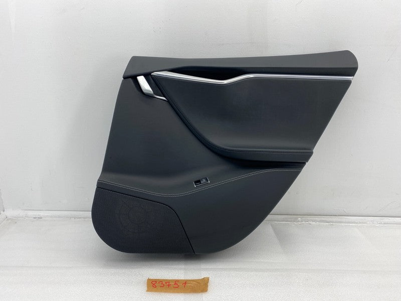 1008133 00 D ⭕2012-2020 Tesla Model S MS Rear Passenger Side Door Panel Trim Card Cover Right