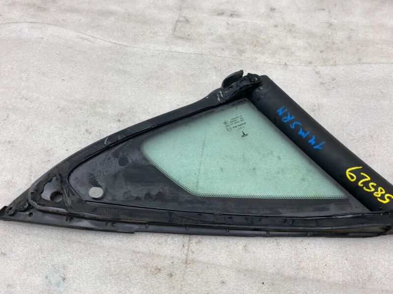 E6 43R-008010 2012-2021 Tesla Model S MS Rear Passenger Side Quarter Window Glass Right RH OEM