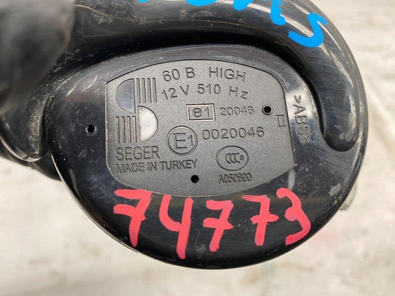 A050690 ⭕ 2012-2020 Tesla Model S MS Seger High Pitch Tone Horn 12V 510 Hertz w/ Bracket