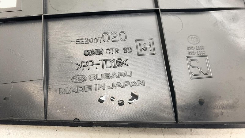 66241SJ060VH 2019-2022 Subaru Forester Sport Right Side Panel Floor Console Trim 66241SJ060VH