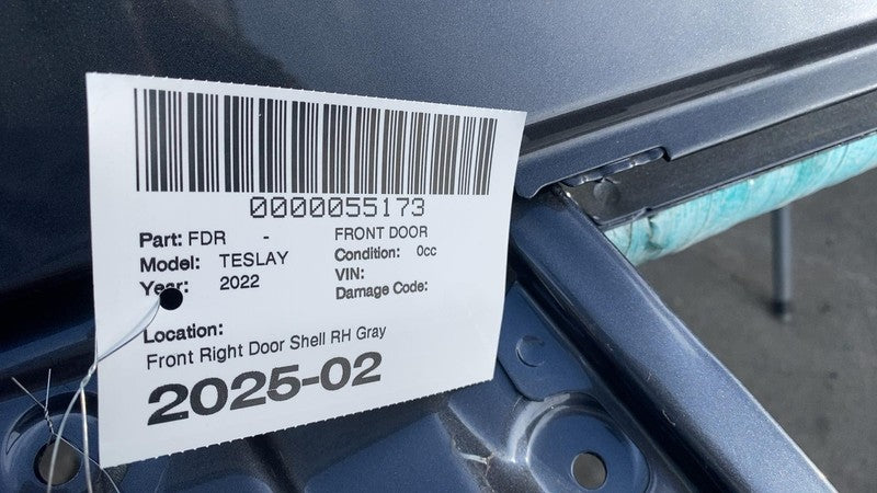 ⭕20-24 Tesla Model Y Front Passenger Side Door Shell Panel Right OEM G