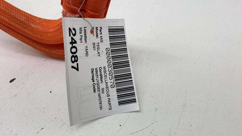⭕ 20-23 Model Y MY HV Busbar Charge Port Inlet Wiring Harness Cable 15