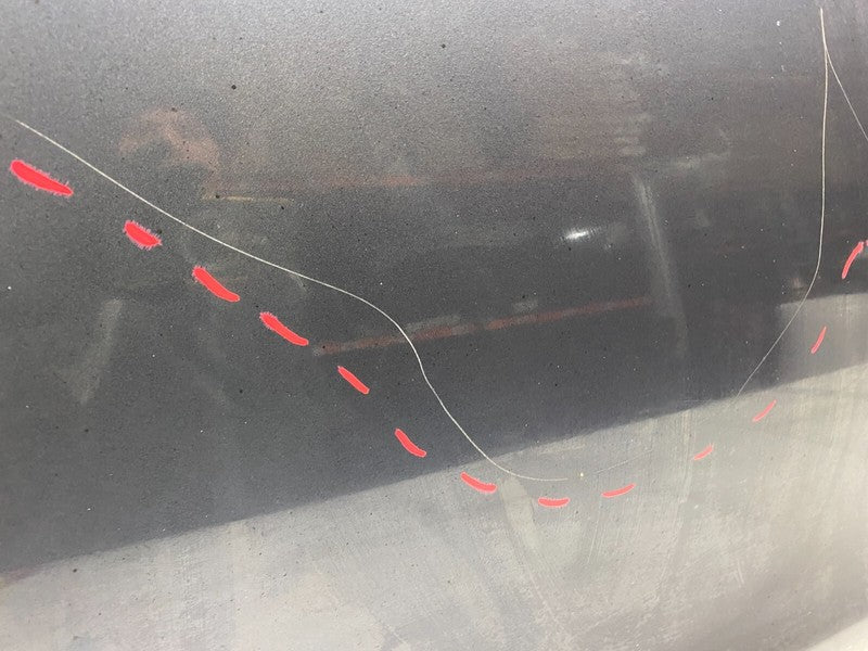 100585500F ⭕ 12-15 Tesla Model S Front Passenger Side Door Shell Panel Right 1005855-00-F