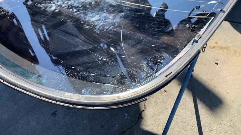 ⭕ 21-23 Model 3 M3 Rear Trunk Panoramic Backlite Glass Back Section 14