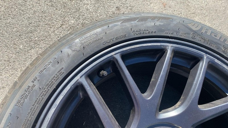 ⭕24 Tesla Model 3 Wheel Rim 18x8.5J +38MM w/ Hankook Tire 235/45R18 13