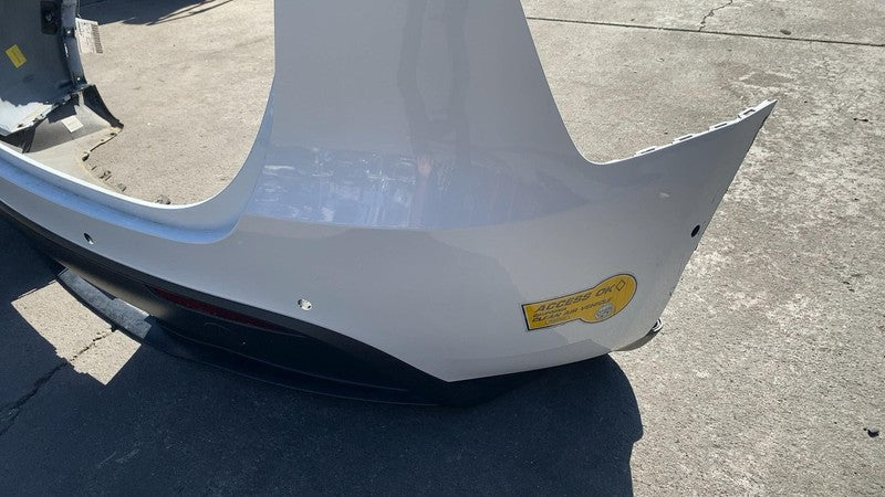 ⭕ 20-24 Model Y Rear Bumper Cover w/ Sensor Holes + Lower Valance Whit