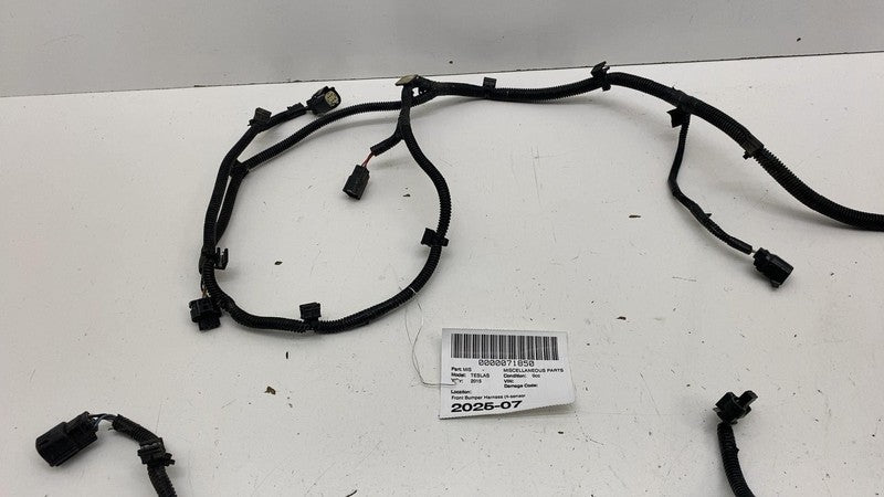 ⭕ 12-15 Tesla Model S Front Bumper Wiring Harness Cable Wire Loom 1004