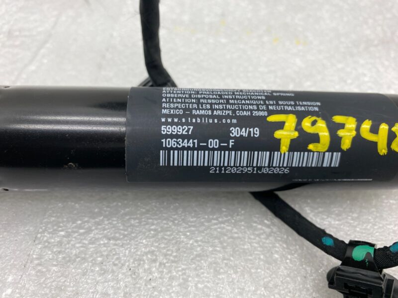 106344100F ⭕16-23 Model X Rear Left/Right Secondary Falcon Door Lift Gas Strut 1063441-00-F