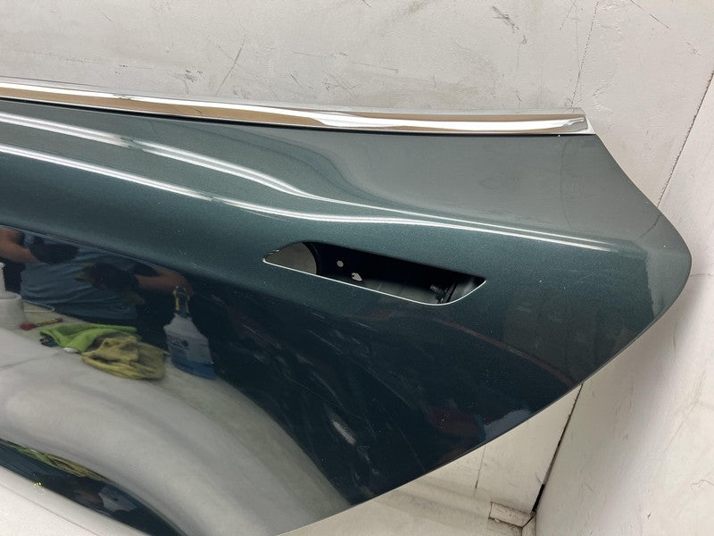 2012-2015 Tesla Model S MS Rear Driver Side Door Shell Panel Left LH Green PMSG