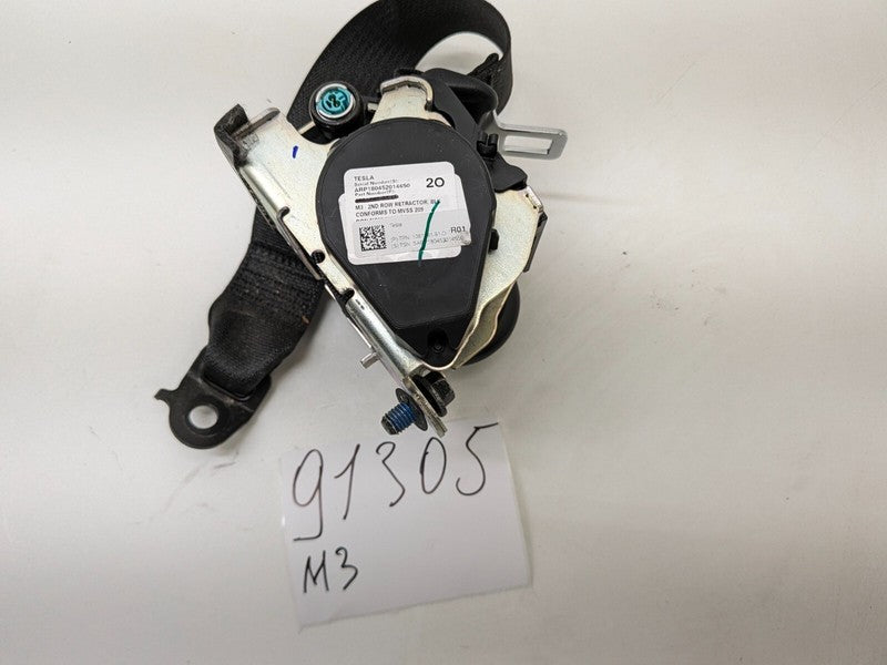 ⭕ 17-23 Tesla Model 3 Rear Left or Right 2nd Row Seatbelt Retractor 10