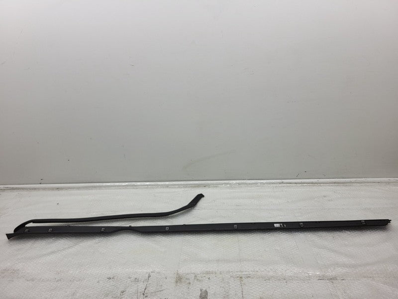 101221500C ⭕12-23 Model S Left Rocker Panel Scuff Plate Molding w/ Rubber Seal 1012215-00-C