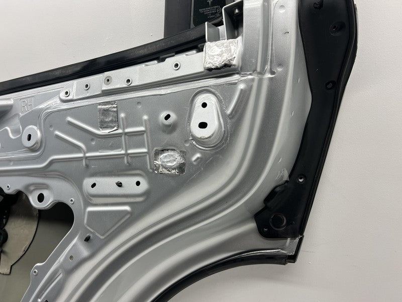 ⭕ 2016-2020 Tesla Model X Rear Passenger Falcon Door RH Shell Panel Silver PMSS