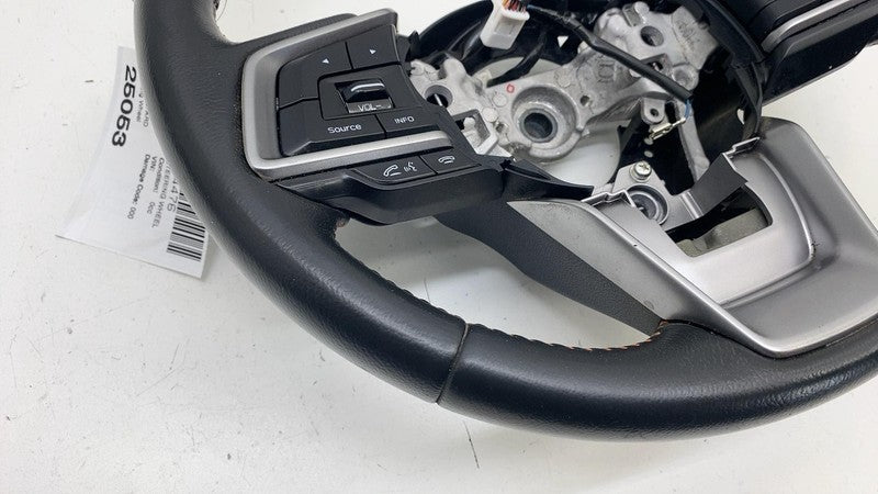 ⭕ 2018-2023 Subaru XV Crosstrek Front Steering Wheel w/ Switch Leather Assembly