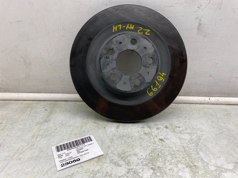 ⭕2020-2024 Tesla Model Y Rear Driver Side Brake Disc Rotor Base Assemb