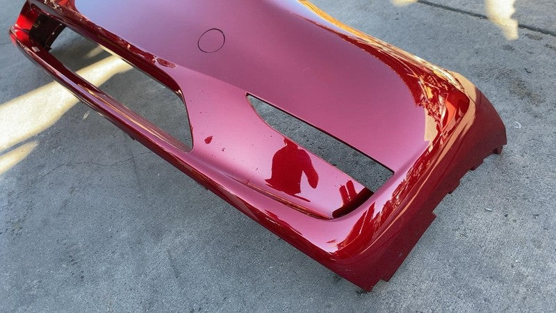 ⭕ 2024 Model Y MY Front Bumper Cover Red PR01 Non-Park Sensor Type 149