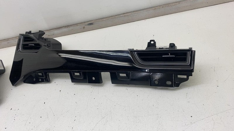 ⭕12-20 Tesla Model S SET of Front Center Dash Air Vent Grillle Trim 10