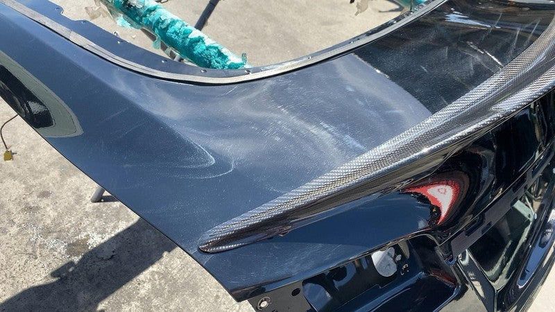 ⭕ 16-20 Tesla Model S Trunk Lid Liftgate Tailgate Hatch Shell Panel Bl