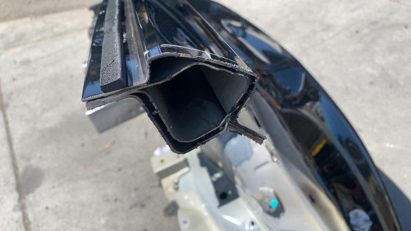 ⭕2017-2020 Tesla Model 3 Rear Left Quarter Panel Structural Frame Cut Black PBSB