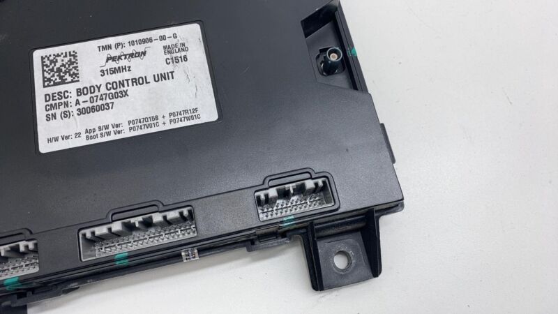 1010906 00 G 2012-2020 Tesla Model S Body Controller BCM Control Module (315MHZ) Assembly OEM