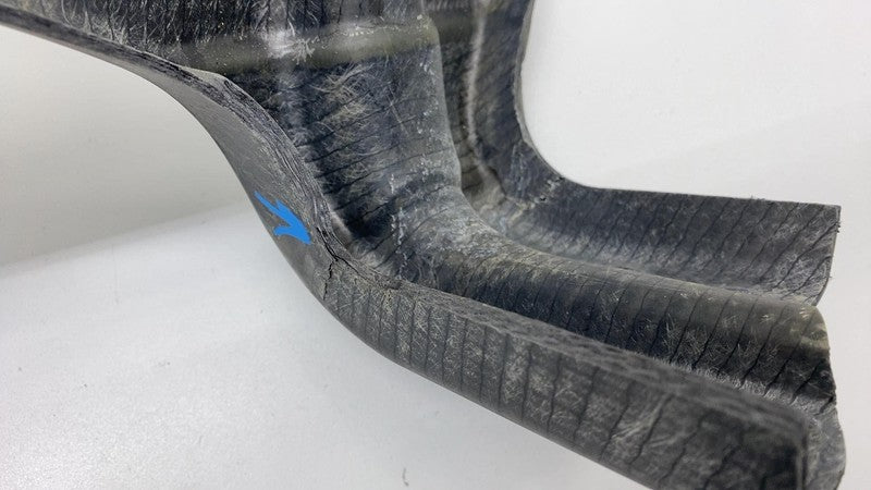 164998700A 2021 2022 2023 2024 Tesla Model S Front Carbon Fiber Ankle Catcher 1649987-00-A