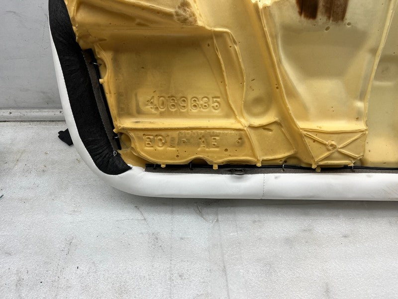 1452682 00 C ⭕ 2017-2023 Tesla Model 3 Rear 2nd Row Black Leather Seat Lower Bottom Cushion