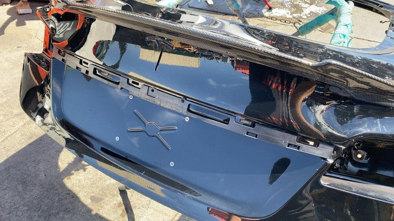 ⭕ 16-20 Tesla Model S Trunk Lid Liftgate Tailgate Hatch Shell Panel Bl