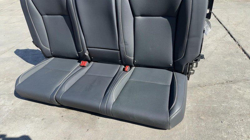 ⭕ 24-25 Tesla Cybertruck Rear 2nd Row Seat Upper & Lower Cushion Black Complete