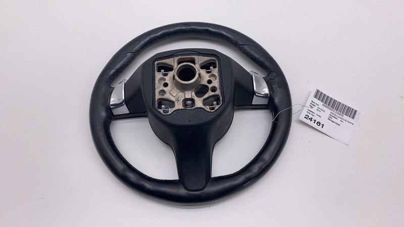 2011-2014 Porsche Cayenne Front Driver Steering Wheel w/ Control Switches Black