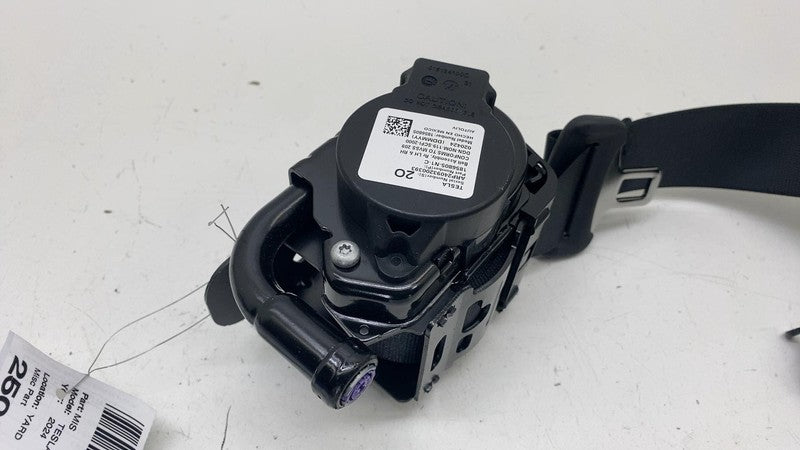 1856805N1C ⭕ 24-25 Tesla Model 3 Rear Second Row Outboard Seat Belt Retractor 1856805-N1-C