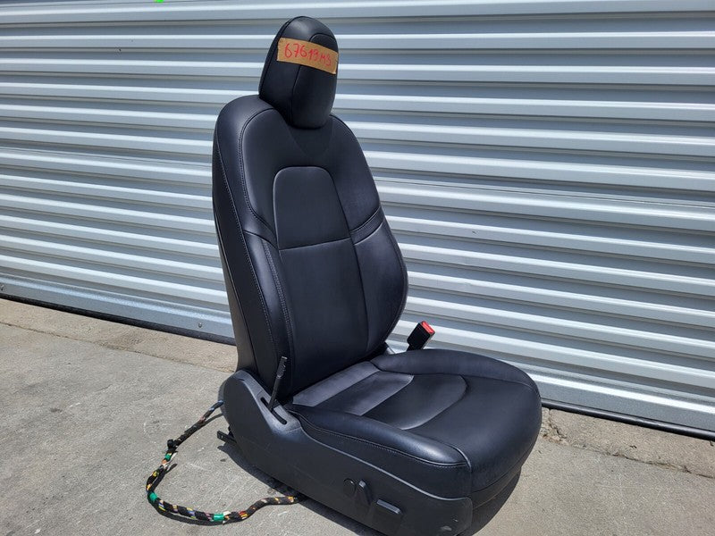 ⭕ 2017-2022 Tesla Model 3 Y Front Passenger Side 1st Row Seat Black Right Assy
