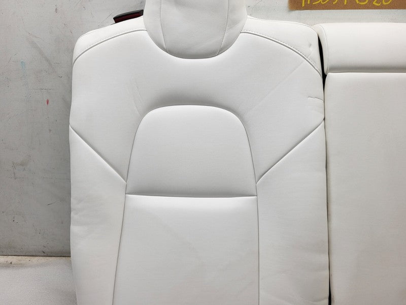 ⭕ 2017-2023 Tesla Model 3 Rear Left & Right 2nd Row Seat Upper Cushion White OEM