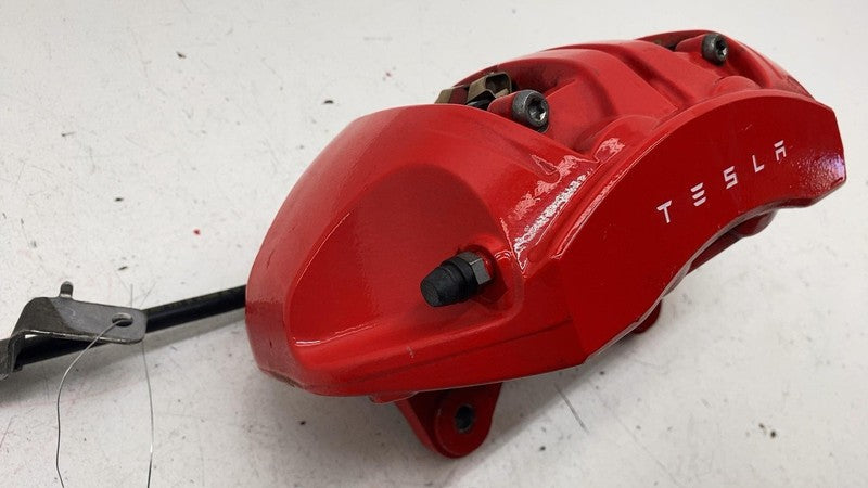 ⭕17-23 Model 3 Front Driver Side Performance Brake Caliper Red Left 10