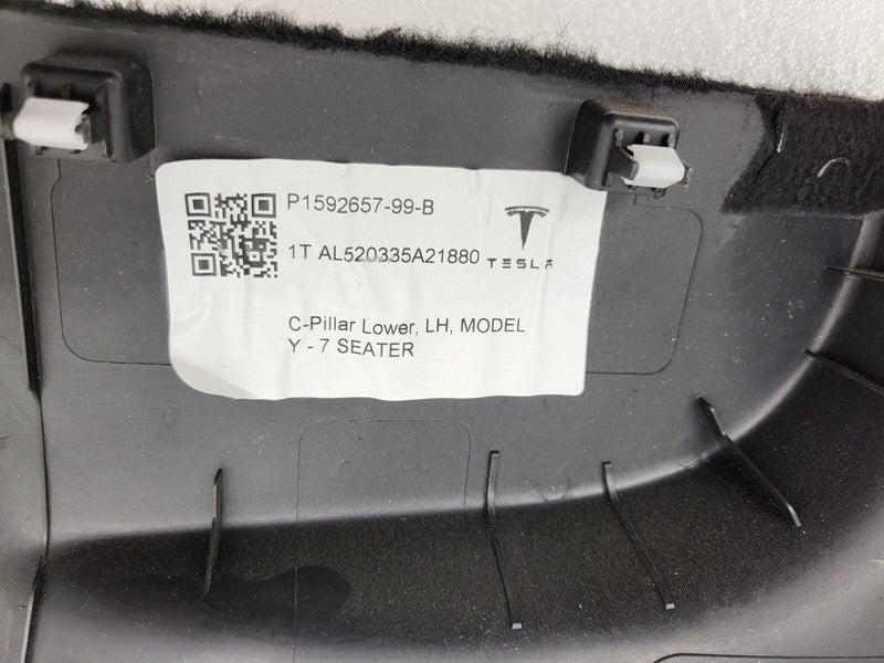 159265899B ⭕ 20-22 Model Y Rear Left & Right C-Pillar Lower Trim 1592658-99-B/1592657-99-B