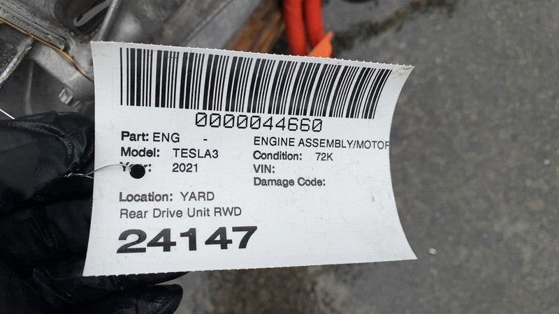 ⭕ 20-23 Tesla Model Y 3 RWD Rear Drive Unit Motor Engine Inverter 1120