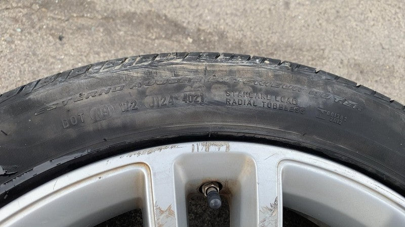 ⭕ 12-15 Model S MS Wheel Rim 19x8.0+40mm + Pirelli Tire 245/45 R19 600