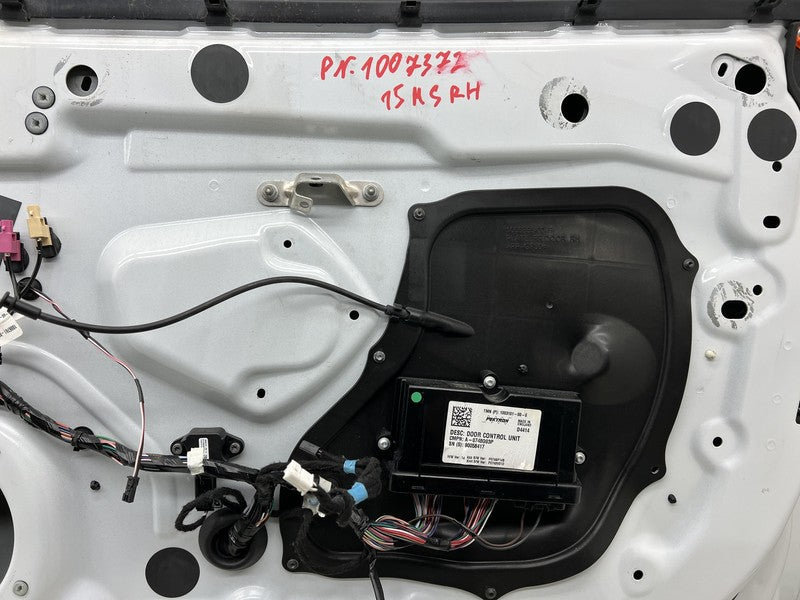 2012-2015 Tesla Model S MS Front Door Shell Panel Right RH Assy OEM White PBCW