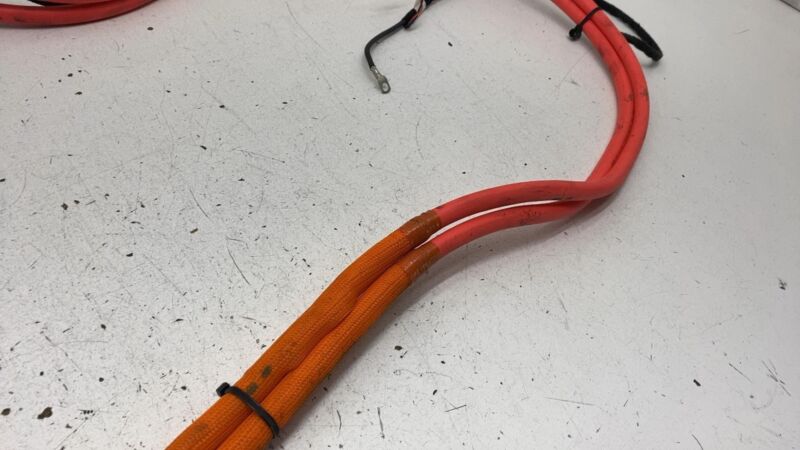 100487400E 2012-2015 Tesla Model S Rear HV Junction Box to Charge Port Wiring Cable Harness