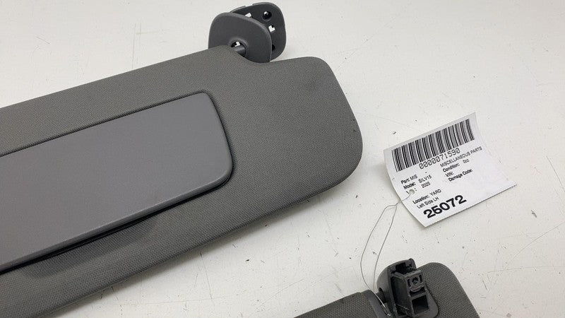 ⭕20-25 Chevrolet Silverado 1500 Front Left & Right Windshield Sun Visor Sunvisor