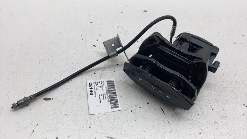 ⭕ 2021-2025 Tesla Model X Rear Caliper w/ Brake Hose Line Left LH 1420