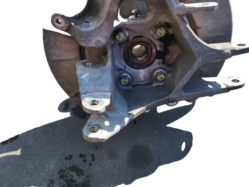 600702300B ⭕ 12-15 Model S Rear Driver Side Spindle Knuckle Wheel Hub Left RWD 6007023-00-B