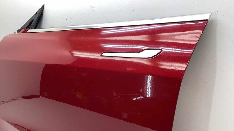 ⭕ 2017-2020 Tesla Model 3 M3 Front Driver Side Door Shell Panel Left LH Red PPMR
