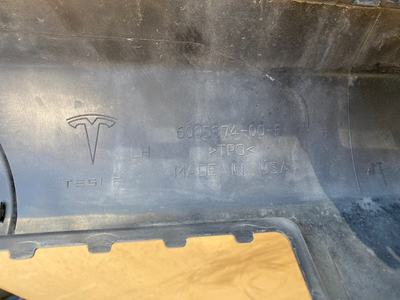 600587400E ⭕ 2012-2020 Tesla Model S MS Skirt Rocker Molding Sill Panel Left 6005874-00-E