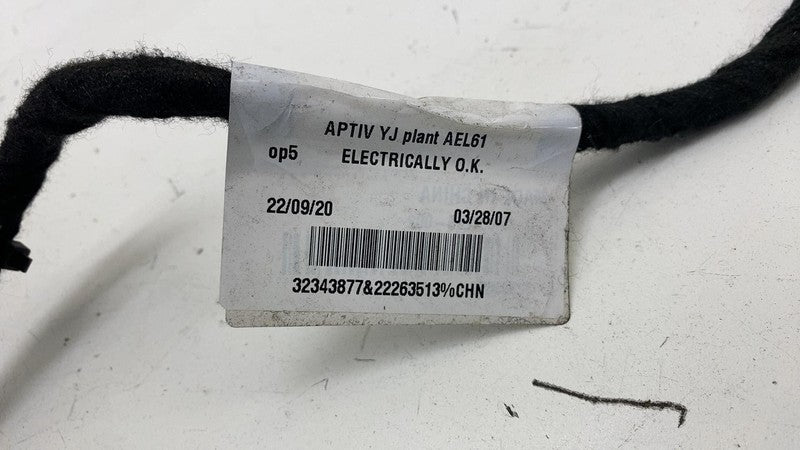 32343877 ⭕ 21-23 Polestar 2 Rear Passenger Door Wiring Harness Cable Wire Right 32343877
