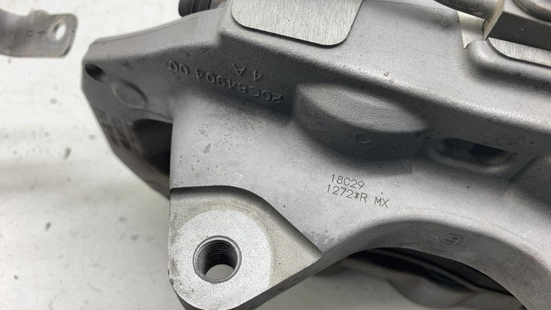 104462200D ⭕ 2017-2023 Tesla Model 3 Front Caliper w/ Brake Hose Line Right 1044622-00-D