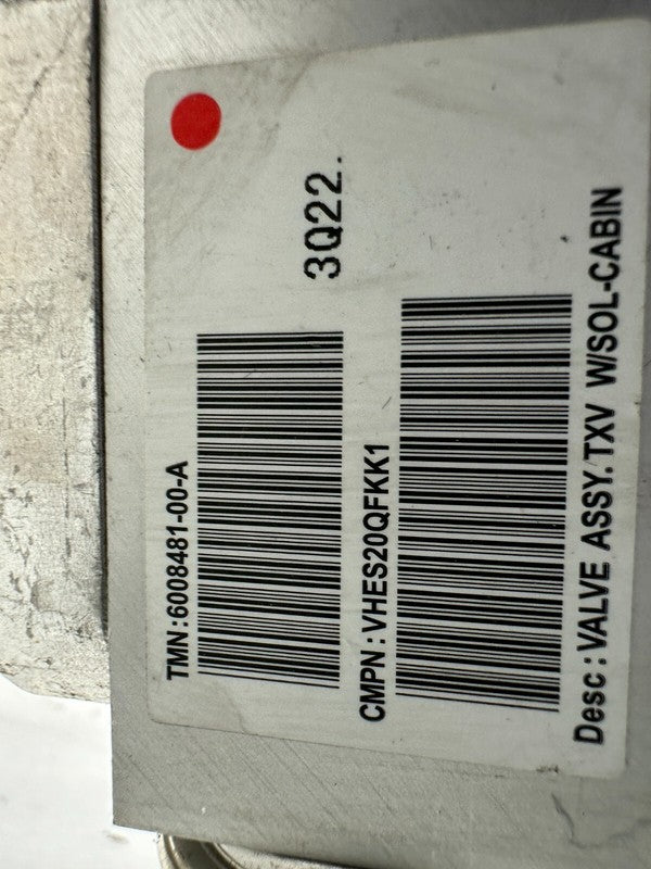 600848100A ⭕12-15 Model S AC Condenser Chiller Compressor Evaporator Pipe Line 1009293-00-A